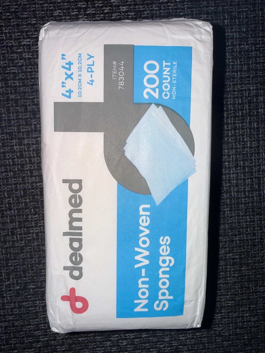 Dealmed Non-Woven Sponges 4"x4" - 200 Count