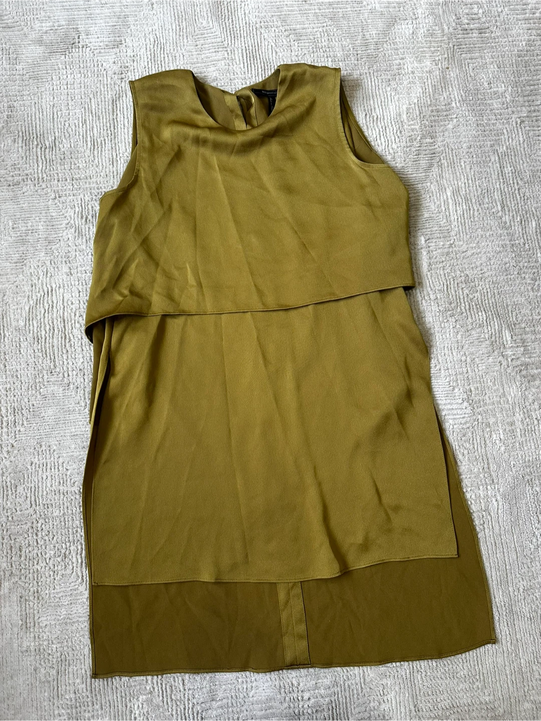 BCBGMAXAZRIA Sleeveless Layered Blouse