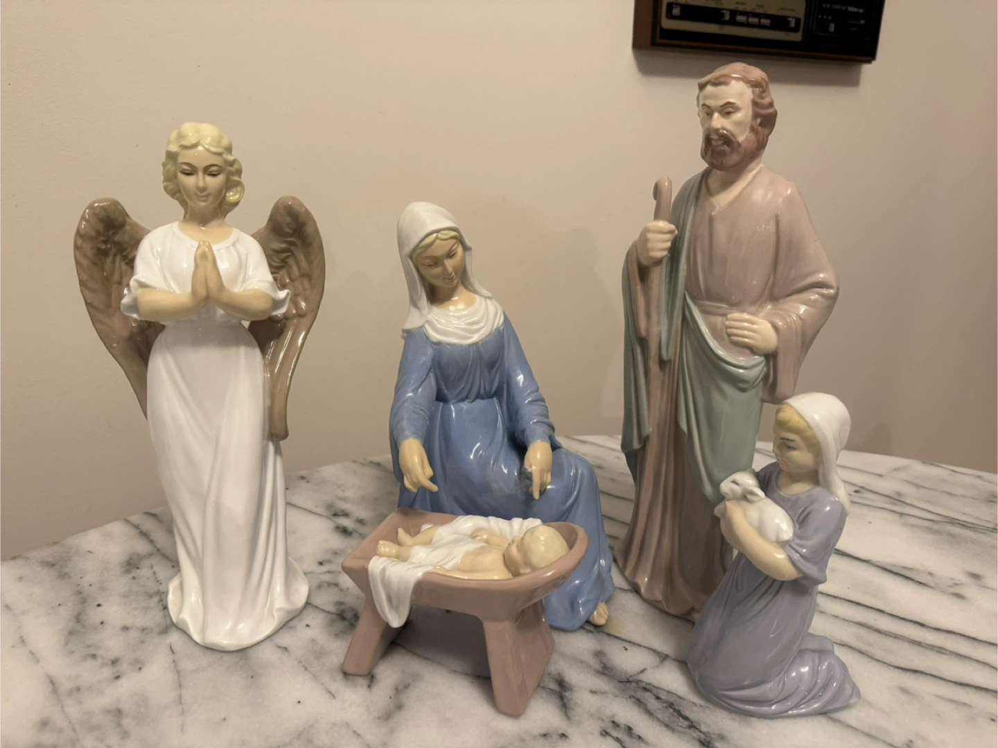 Nativity Scene Figurines (Set of 4)