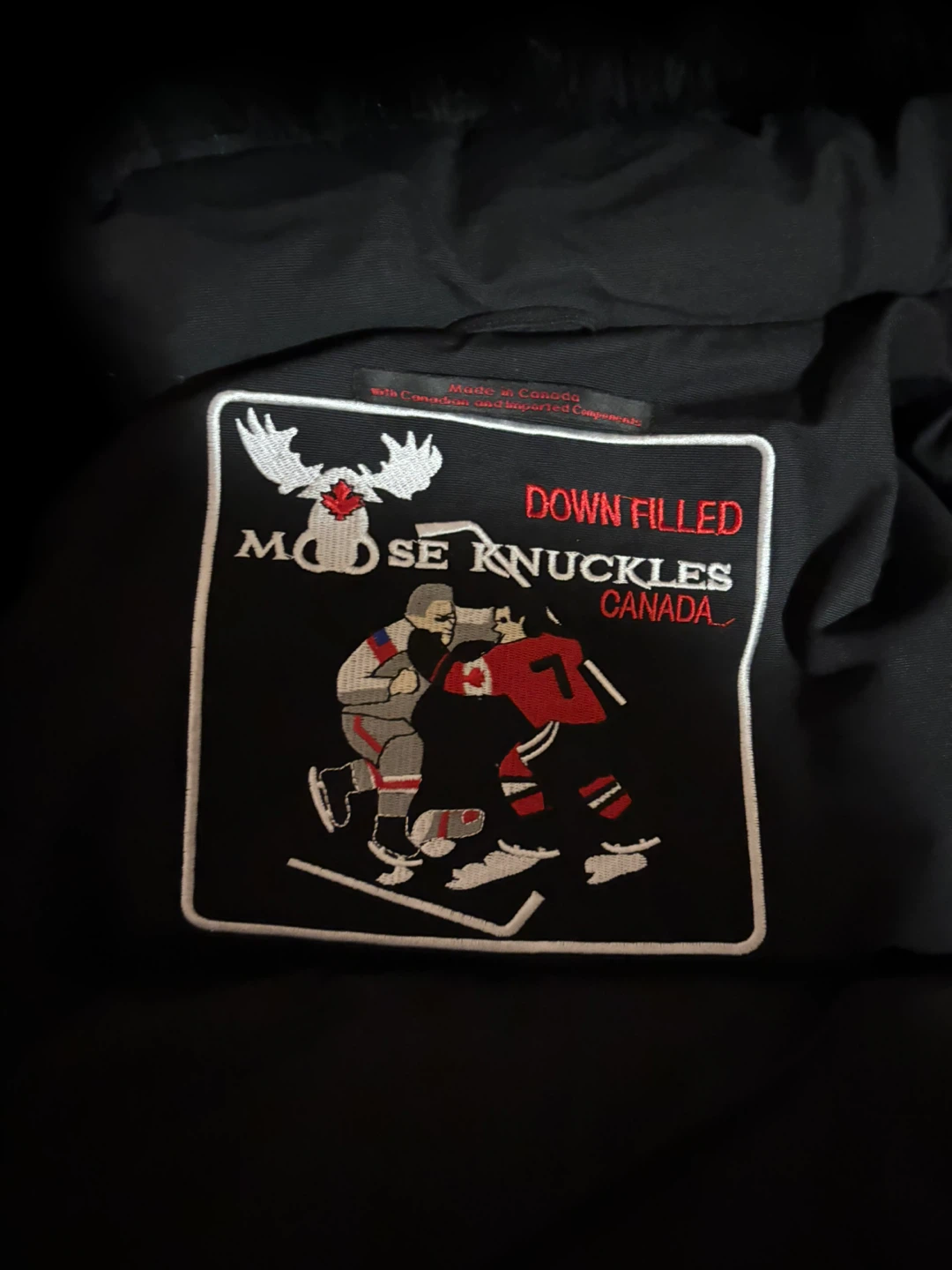 Moose Knuckles Down Filled Bomber Jacket - photo 5