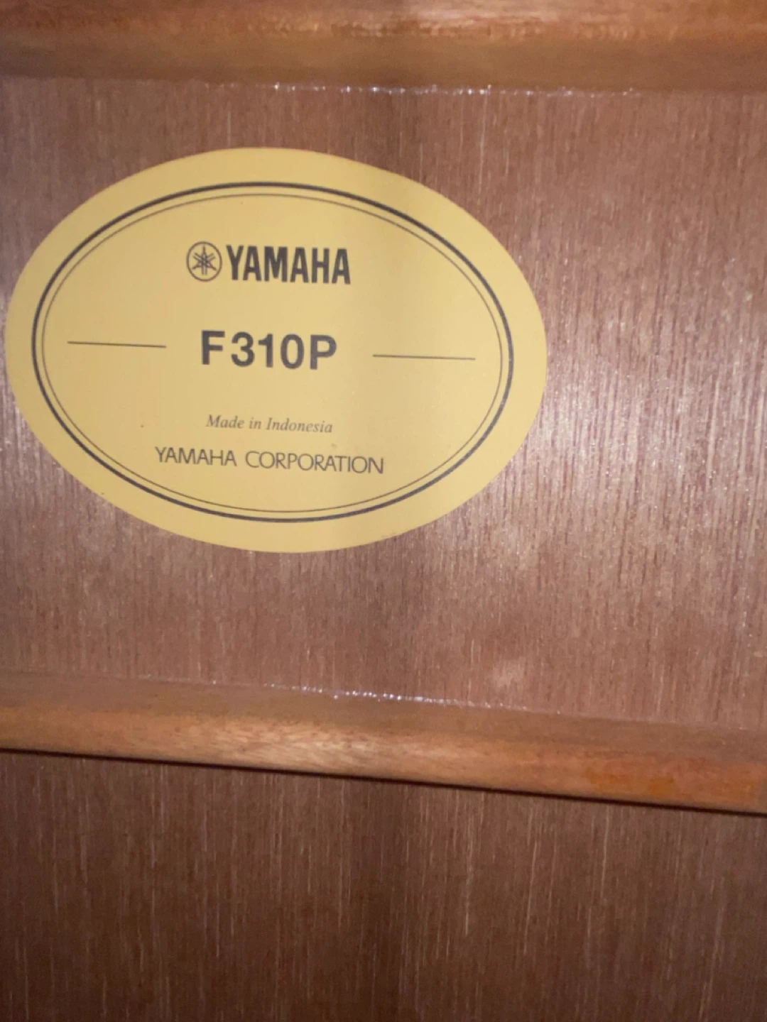 Yamaha F310P Acoustic Guitar - photo 3
