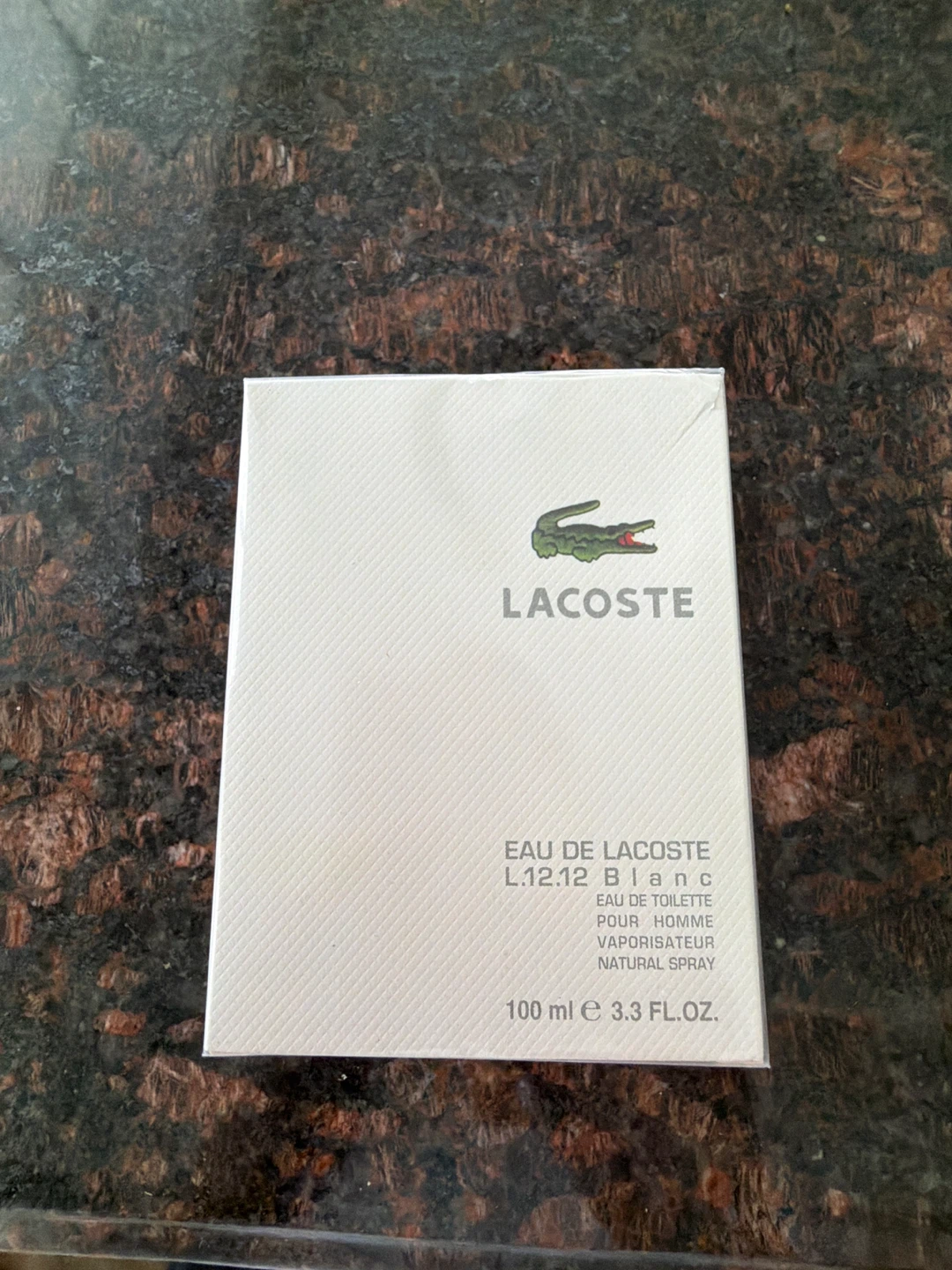 Lacoste L.12.12 Blanc Eau de Toilette Pour Homme 100ml