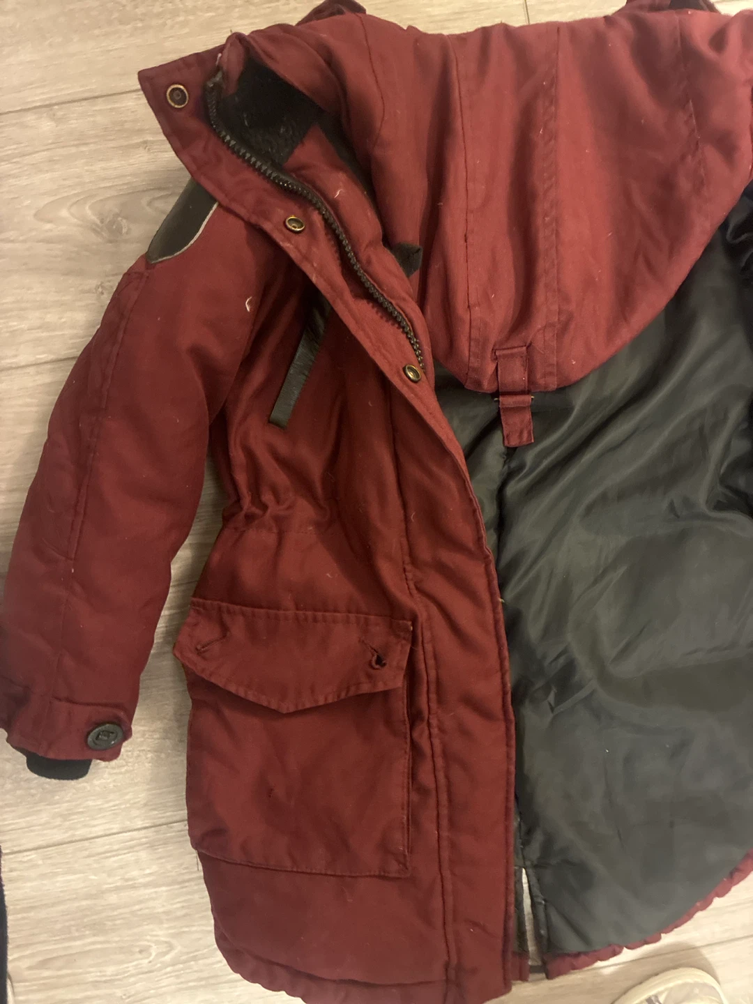 Storm Mountain Outerwear Jacket - Burgundy - Size S/P (7/8) - photo 2