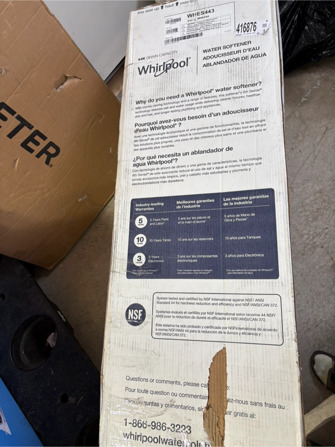 Whirlpool 44K Grain Water Softener - photo 2