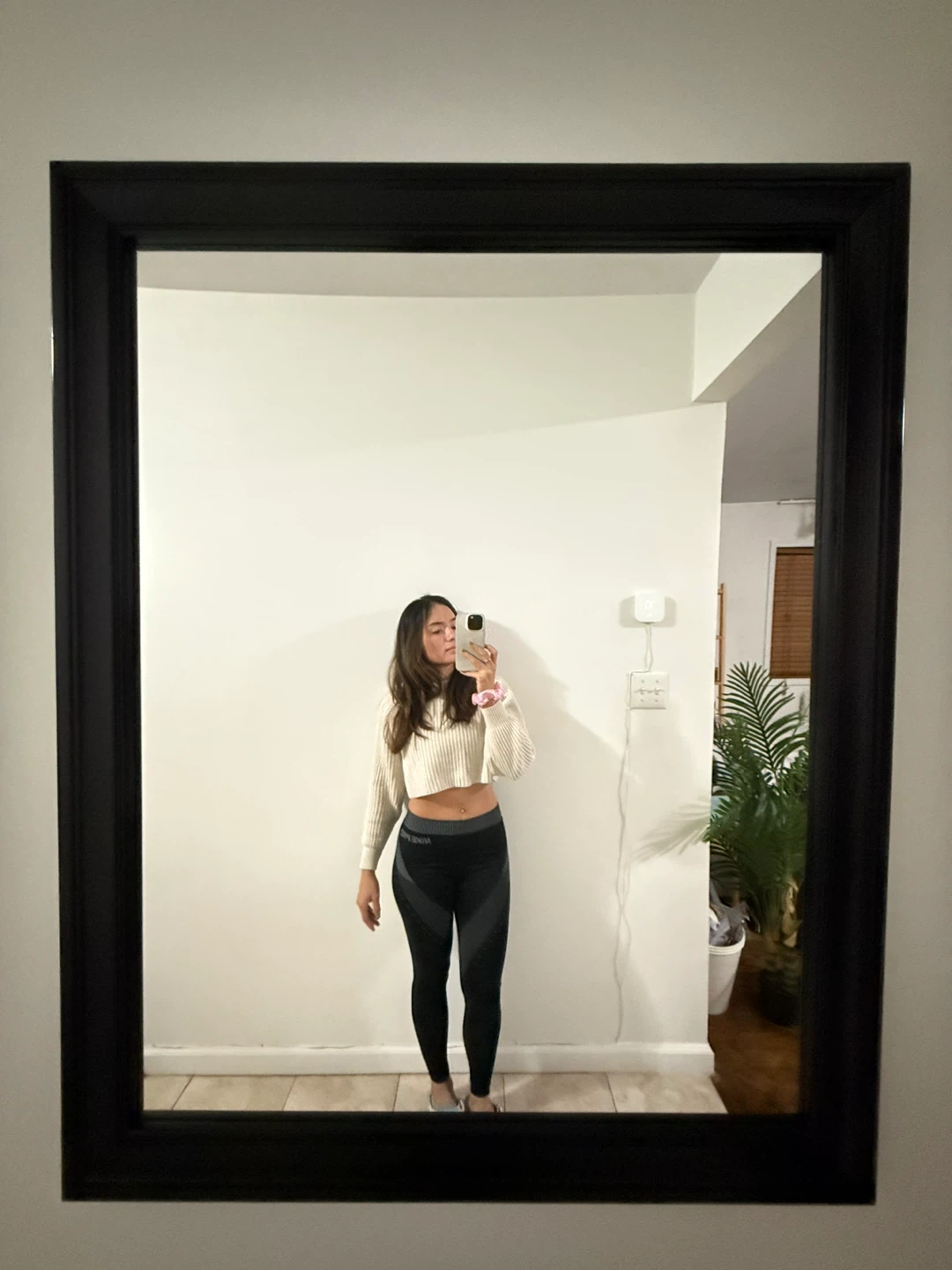 Black Framed Wall Mirror - photo 3