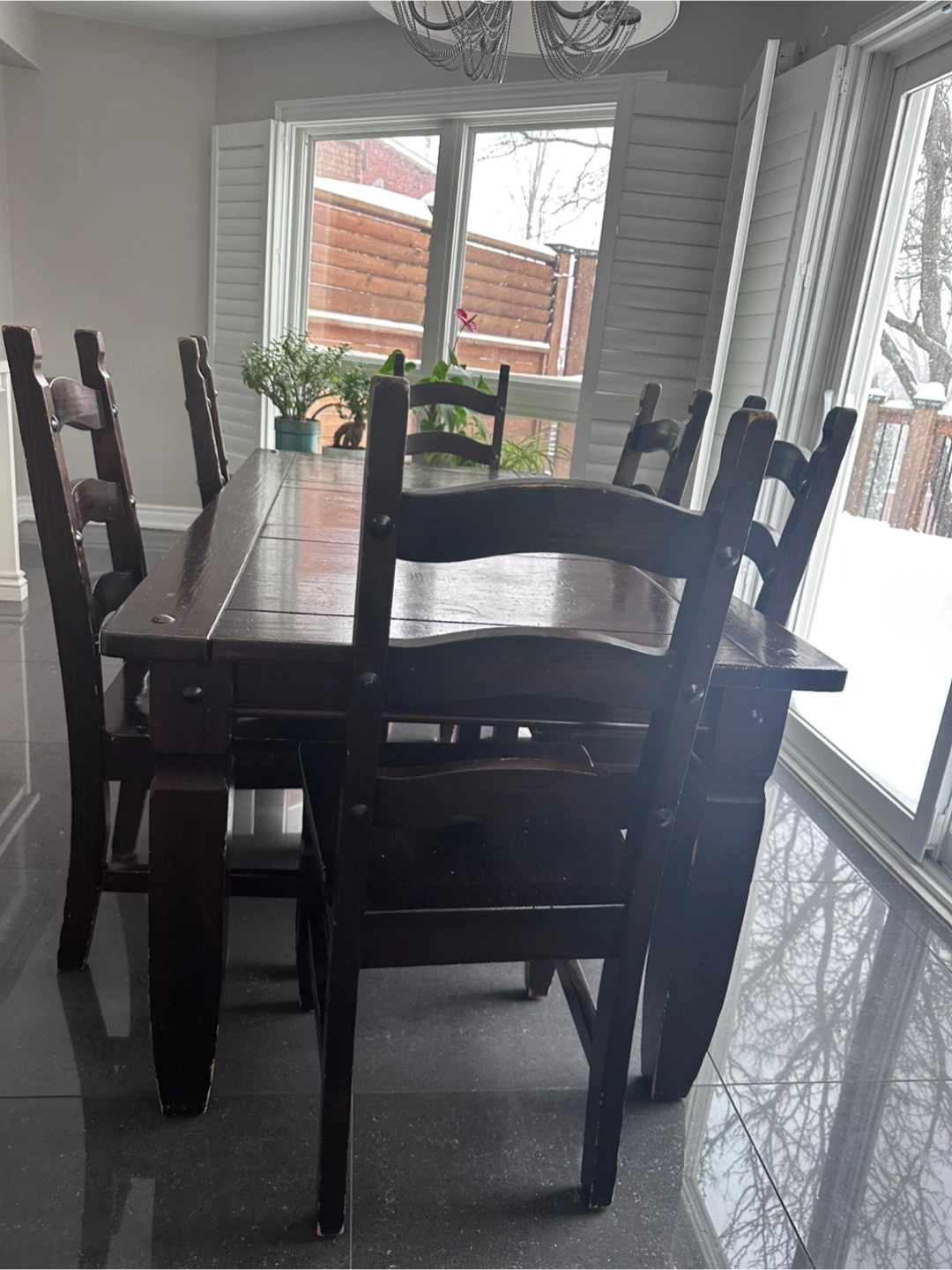Pier 1 Imports Dining Table and Chairs Set