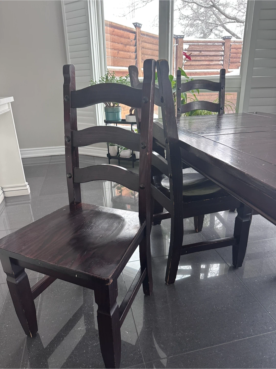 Pier 1 Imports Dining Table and Chairs Set - photo 4