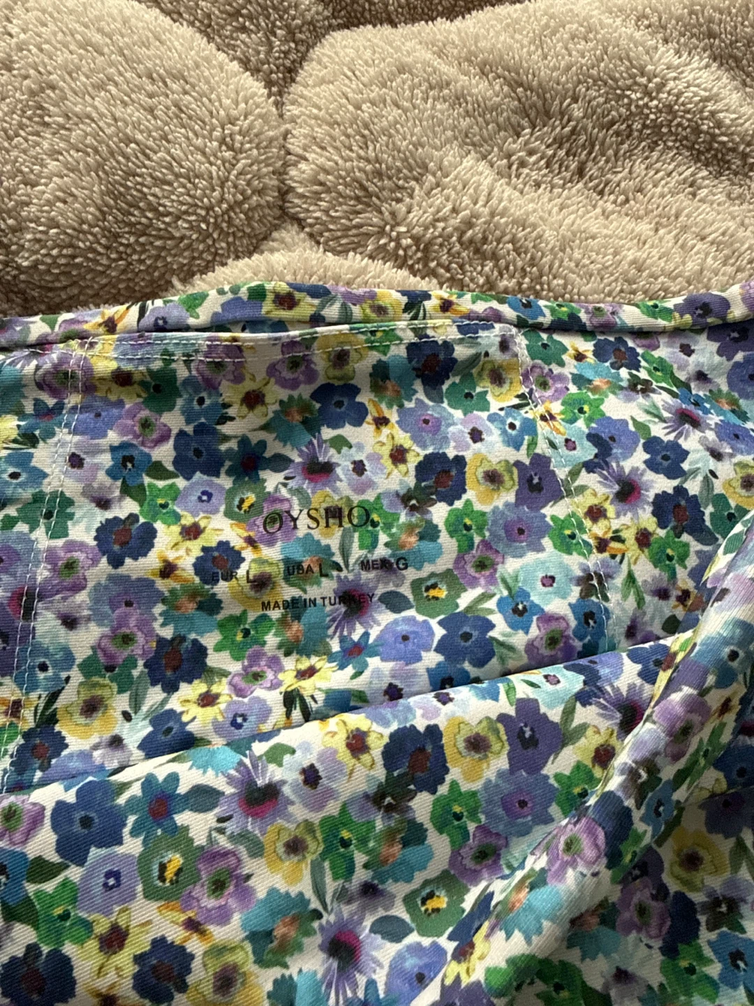 Oysho Floral Bike Gym Shorts - photo 2