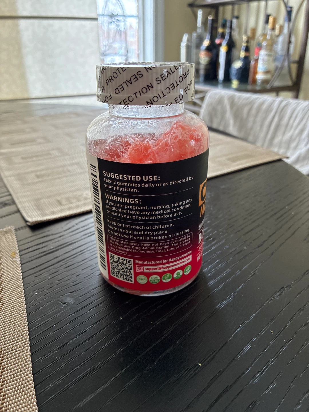 Happyummmn Creatine Monohydrate Gummies - Strawberry Flavour - photo 2