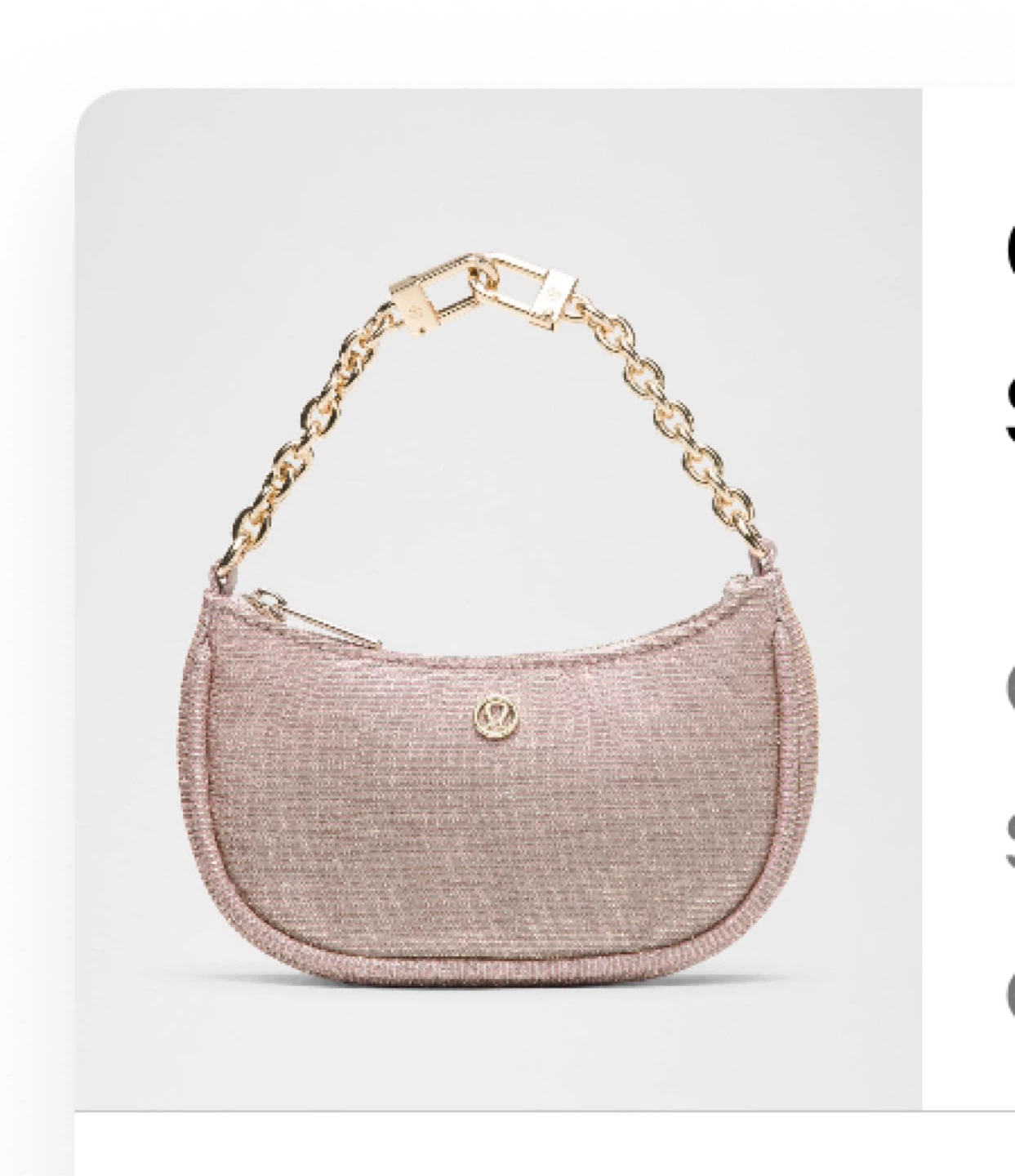 Lululemon city essentials nano glitter