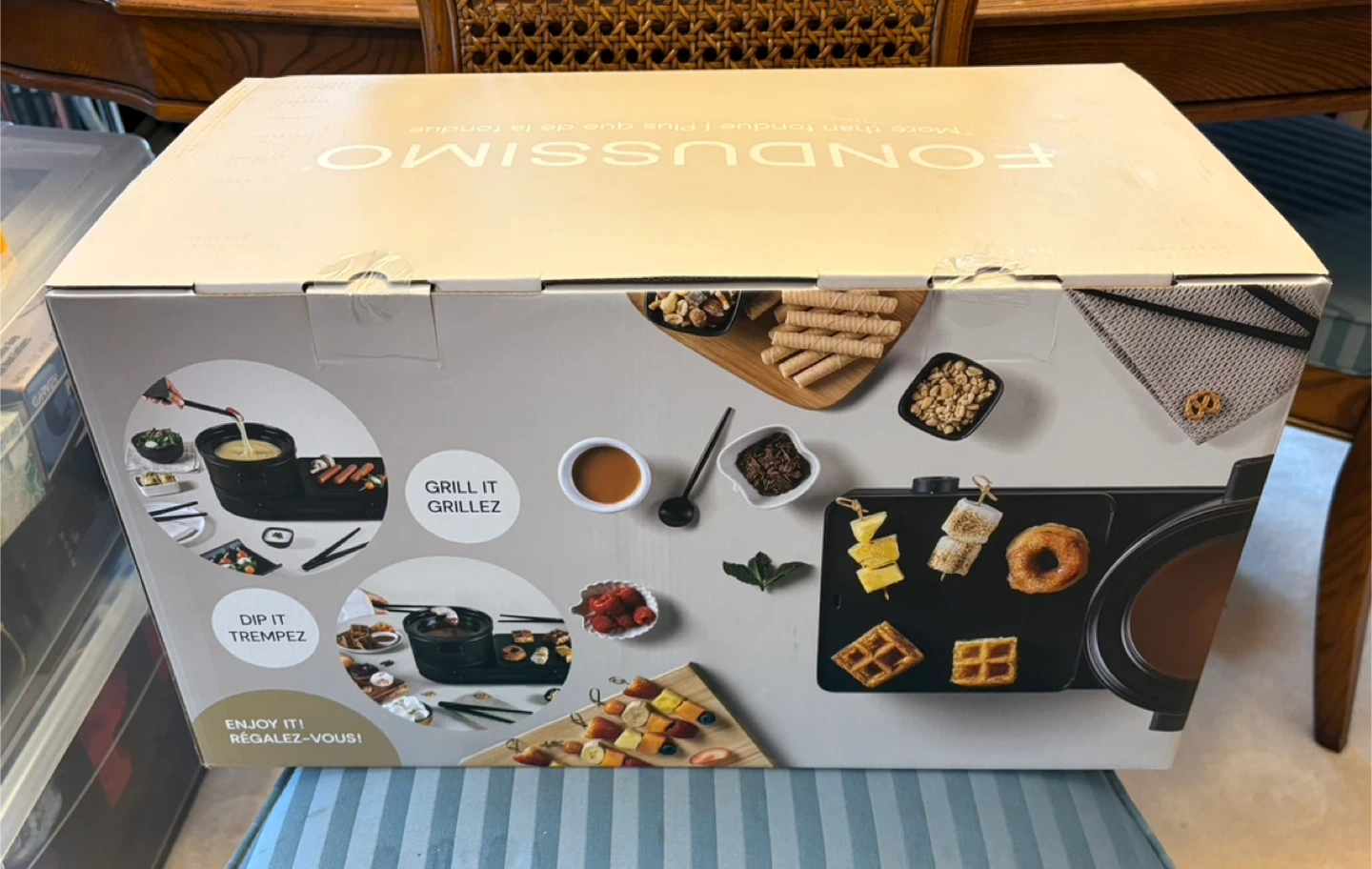 ✨✨Fondussimo Dip & Grill Festa-Grill Fondue Set - photo 2