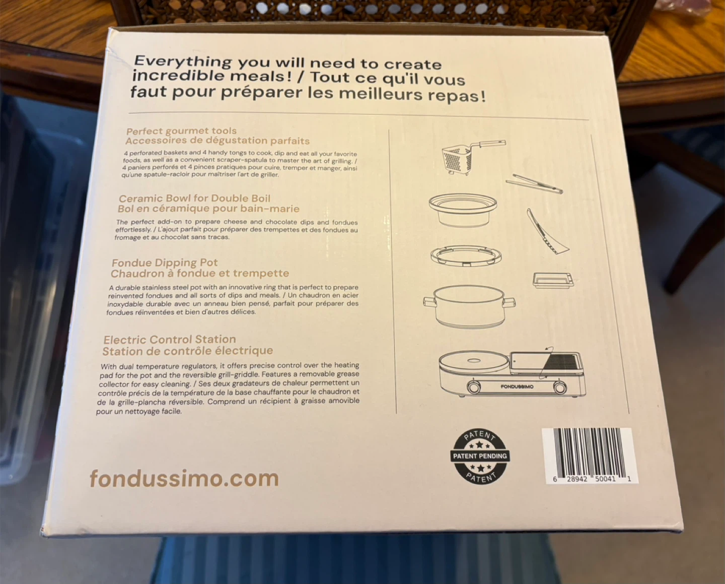 ✨✨Fondussimo Dip & Grill Festa-Grill Fondue Set - photo 4