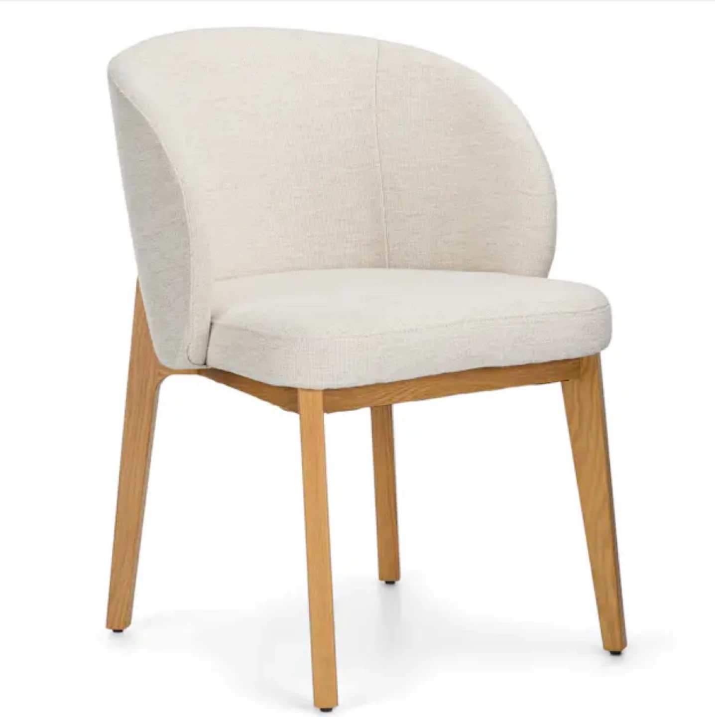 Moving sale! Emmer 47.25" Glass Dining Table -Dining Armchair