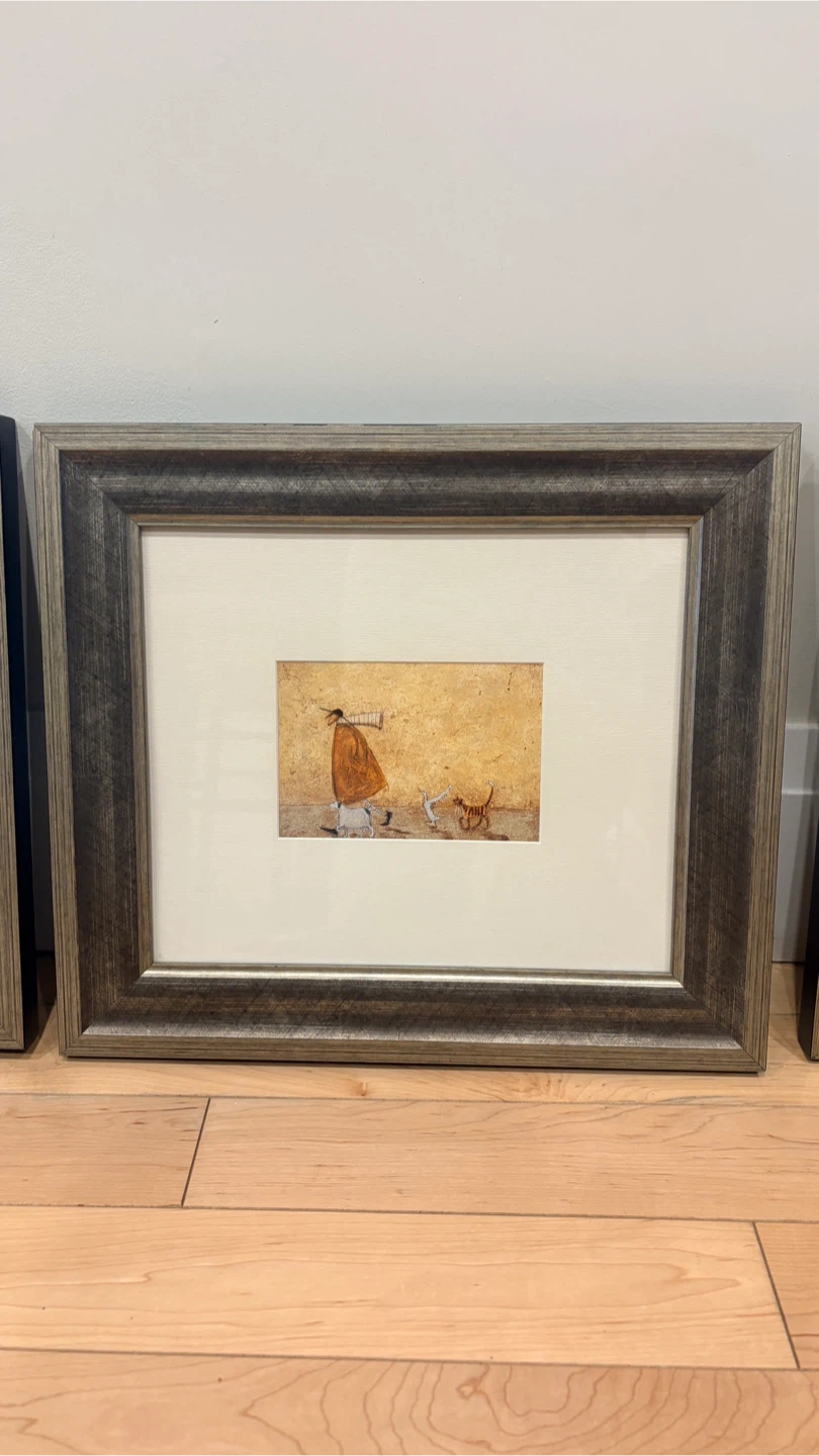 Set of 3 Framed Art Prints by Sam Toff - photo 3