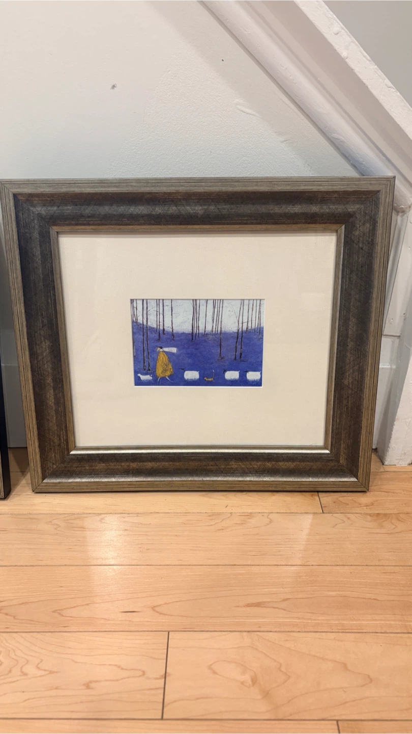 Set of 3 Framed Art Prints by Sam Toff