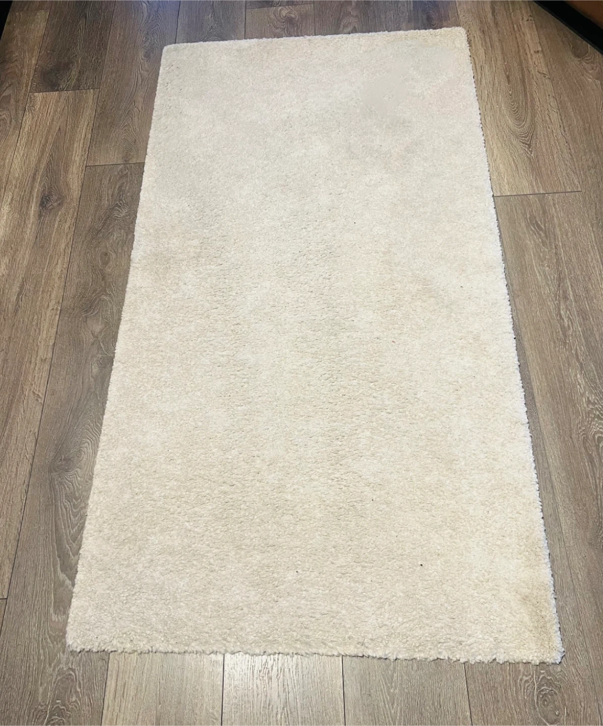 Moving sale! Cream Shag Area Rug