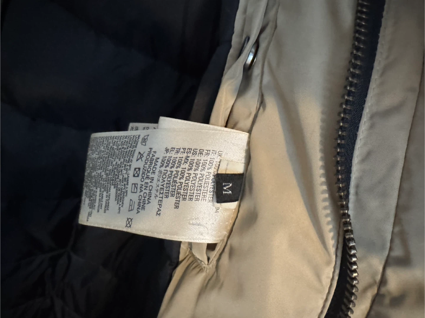 Diesel Men's Tan Parka Jacket Fur Hood - M - photo 5