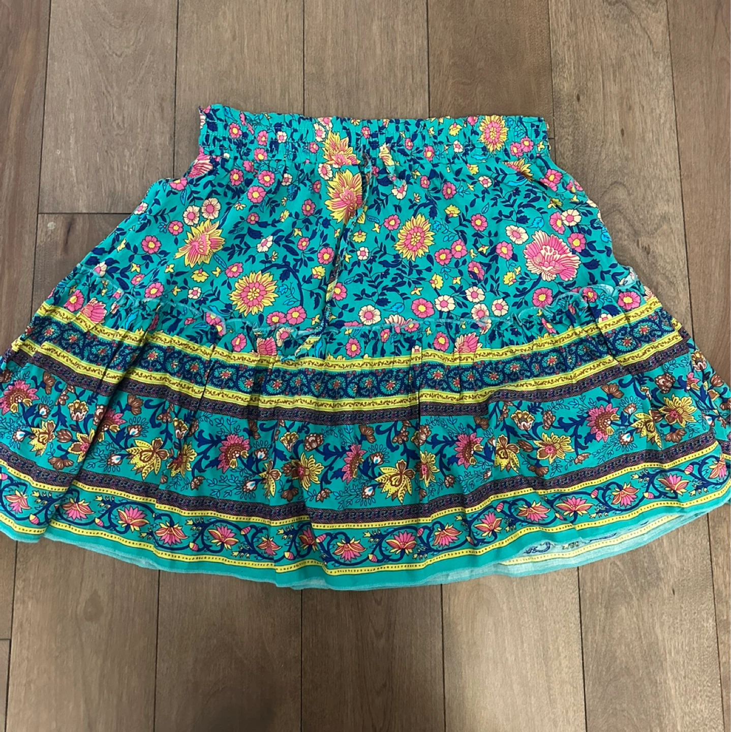 Floral Mini Skirt
