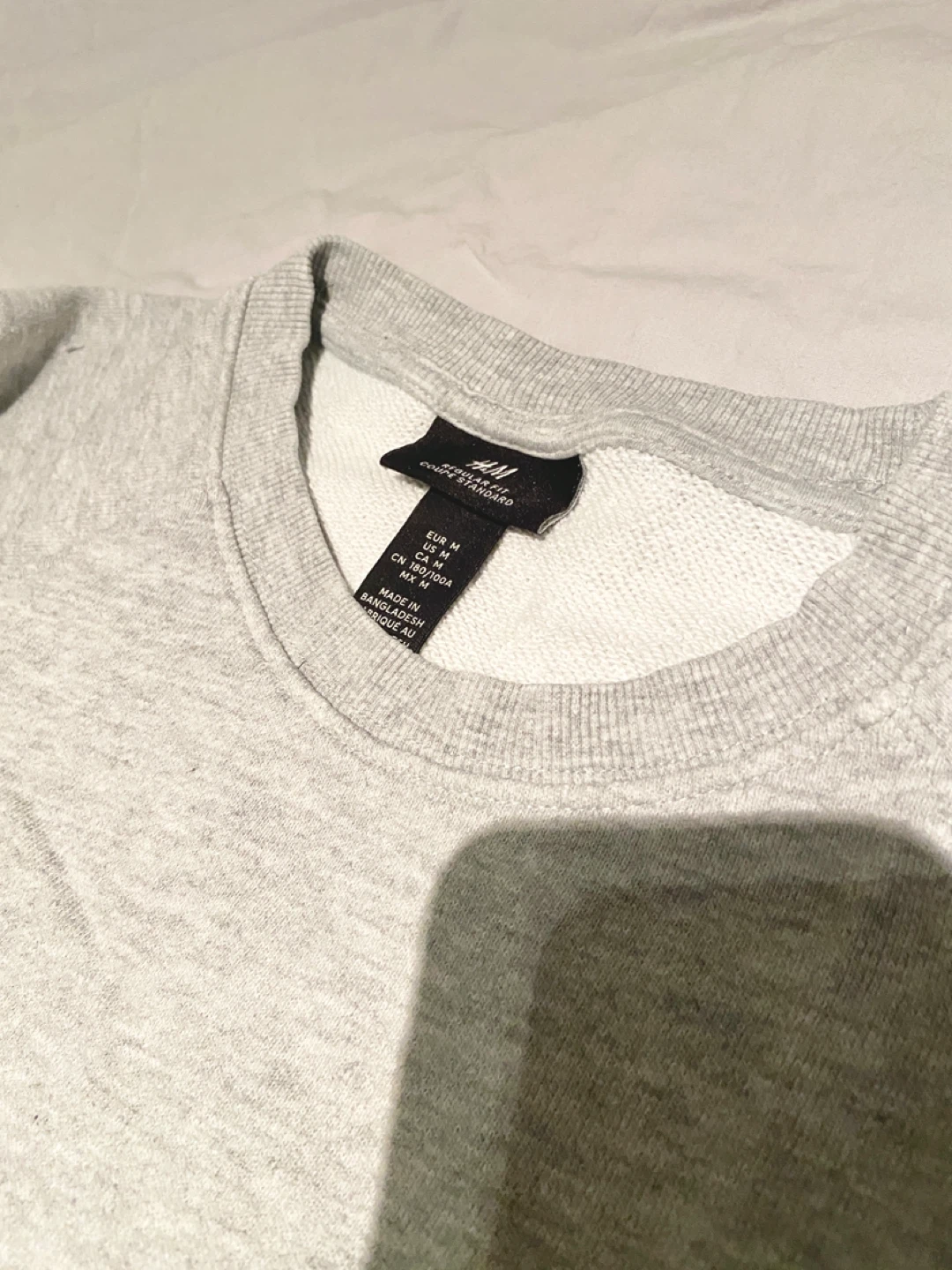 H&M Gray Unisex Sweater 97% cotton - photo 2