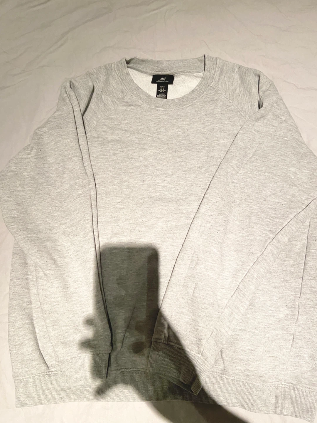 H&M Gray Unisex Sweater 97% cotton