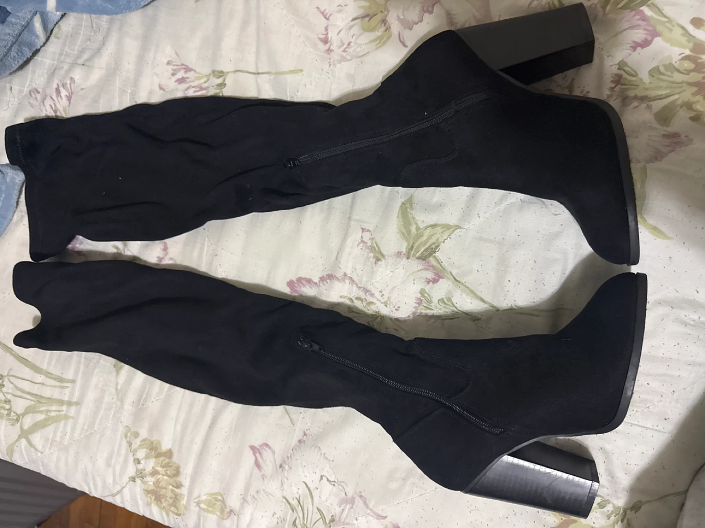 Black Over-the-Knee Boots