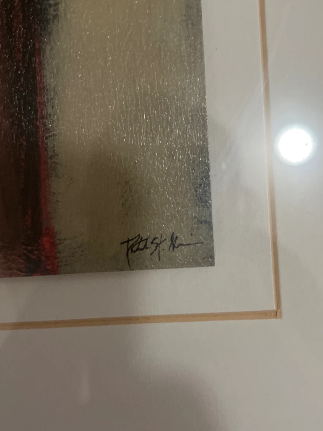 Set of 2 Framed Abstract Art Prints - photo 4