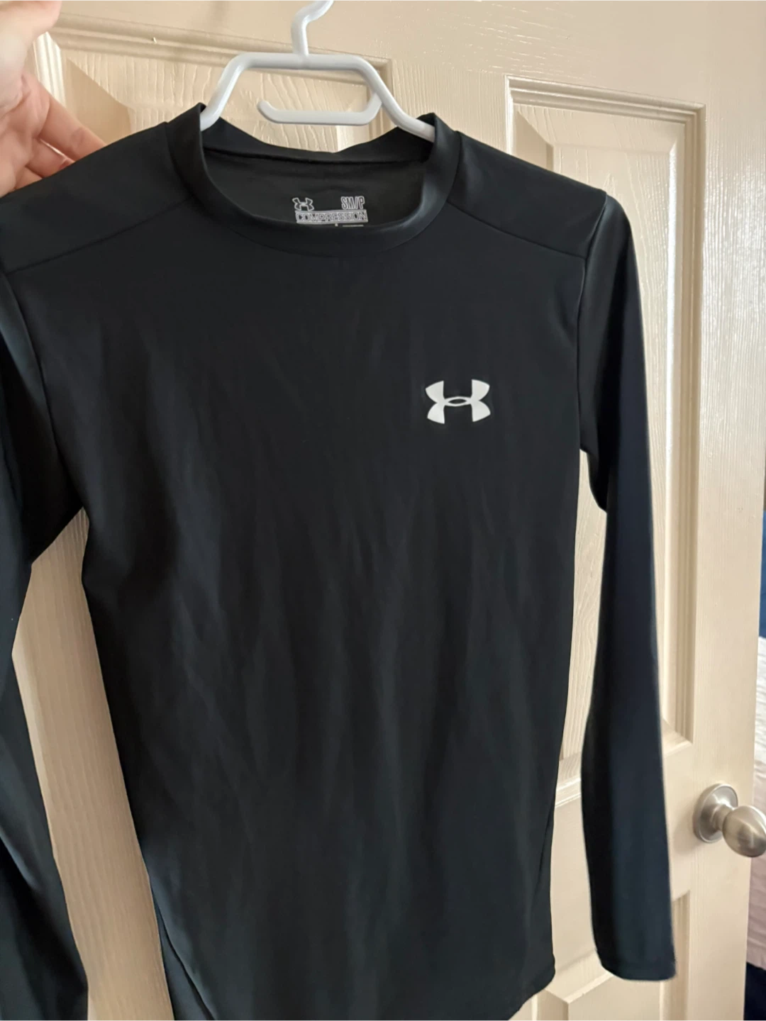 Under Armour Women's HeatGear Compression Long Sleeve - Black