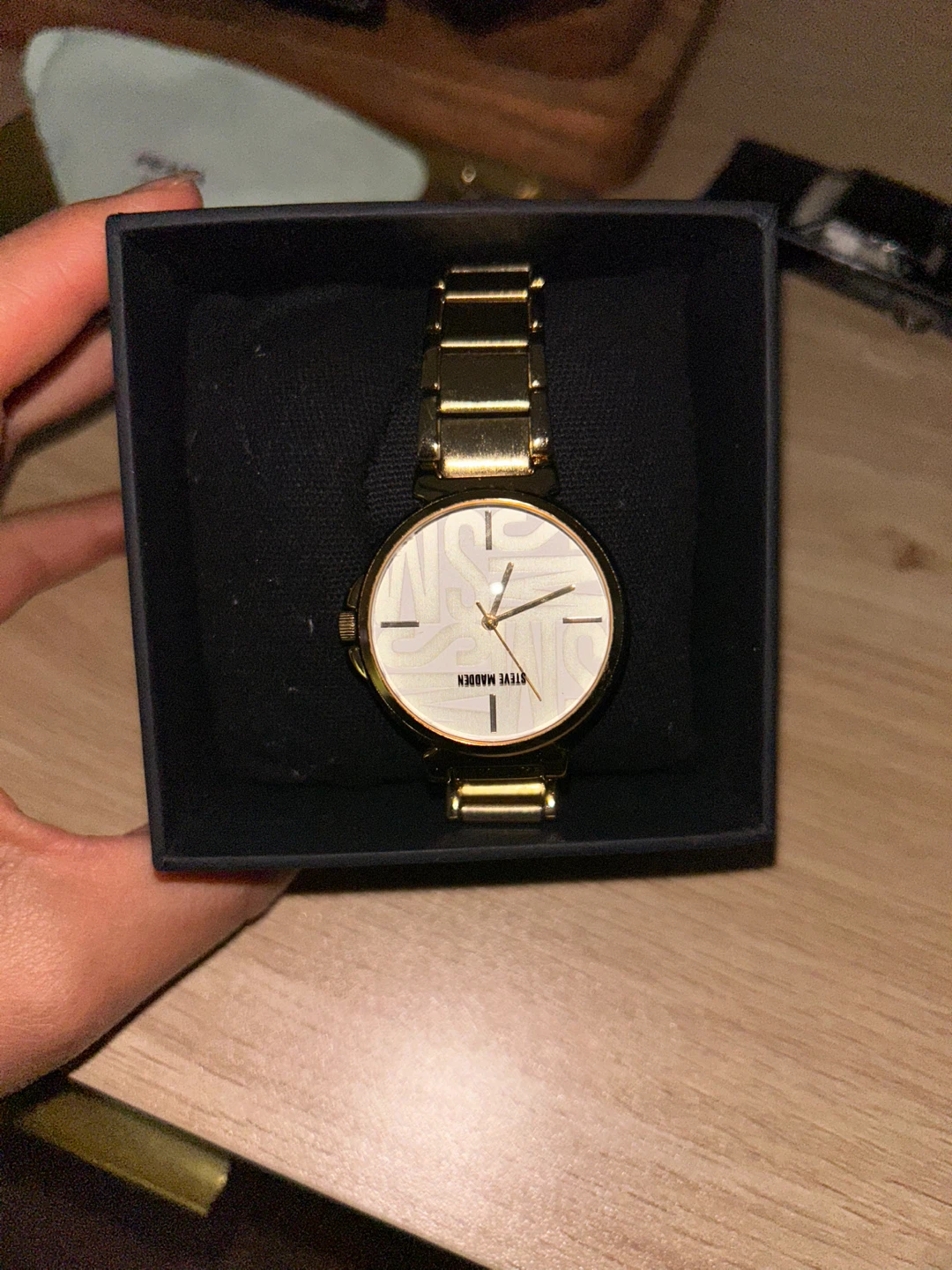 Steve Madden Gold Tone Watch