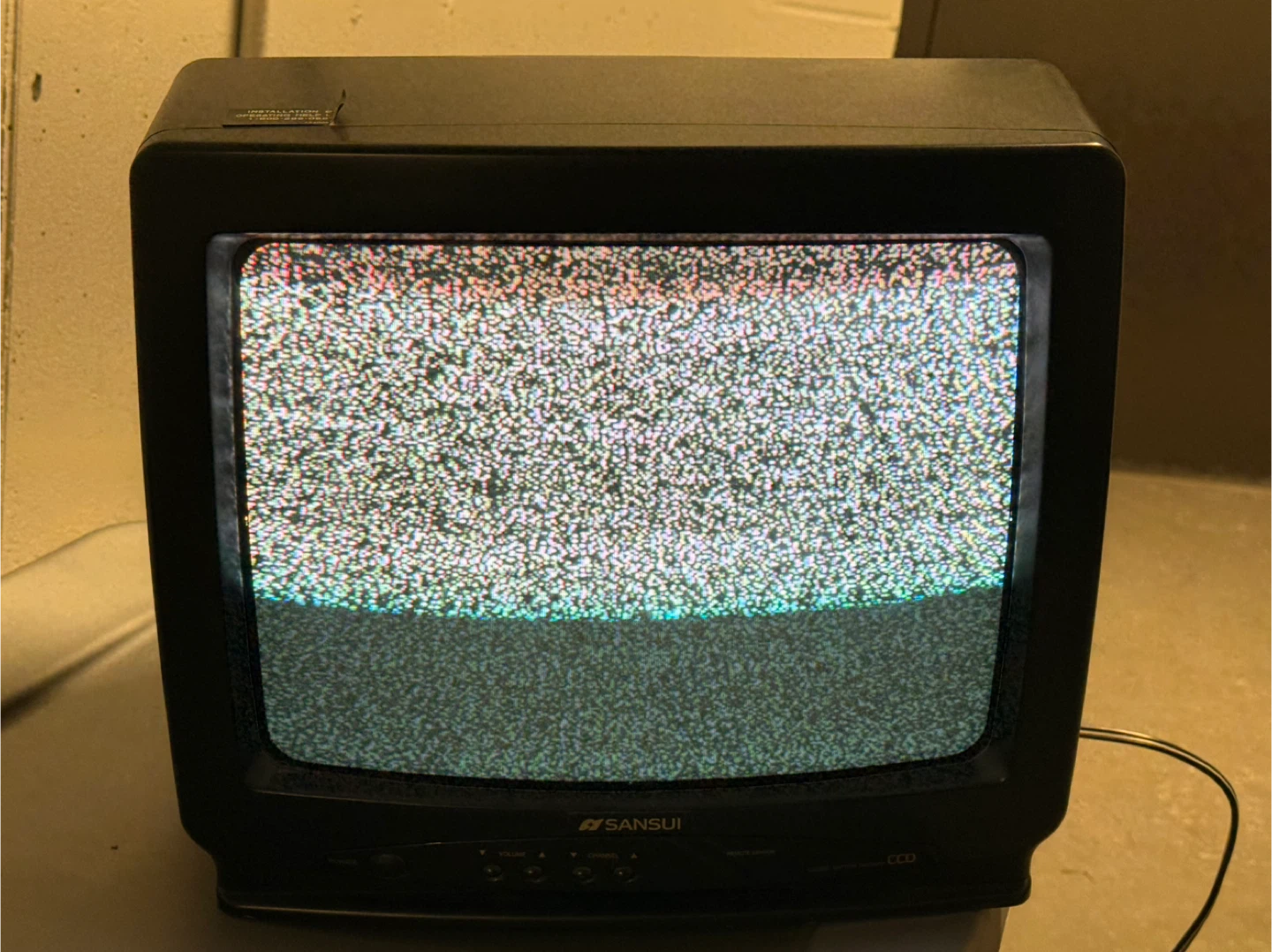 Sansui 13” TV — Fully Working, With Remote