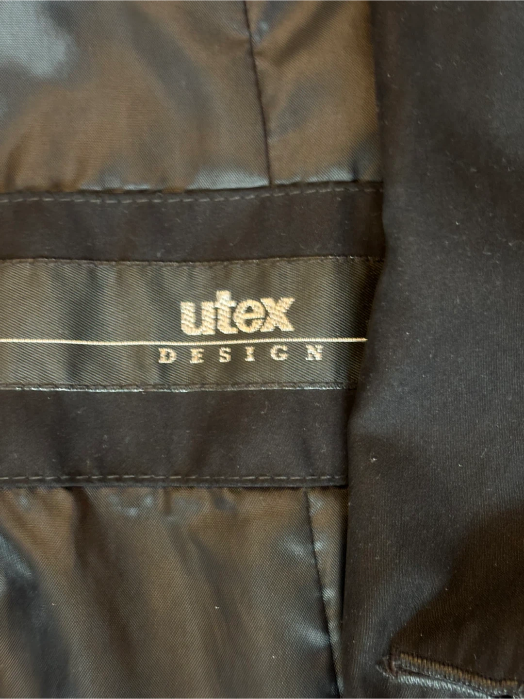 UTEX DESIGN - ladies trench coat, black - photo 2