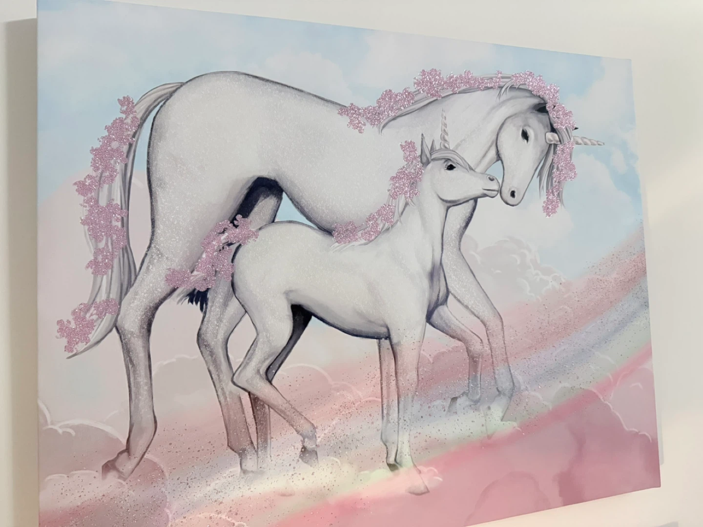 Unicorn Canvas Wall Art - 24" x 30" - photo 3