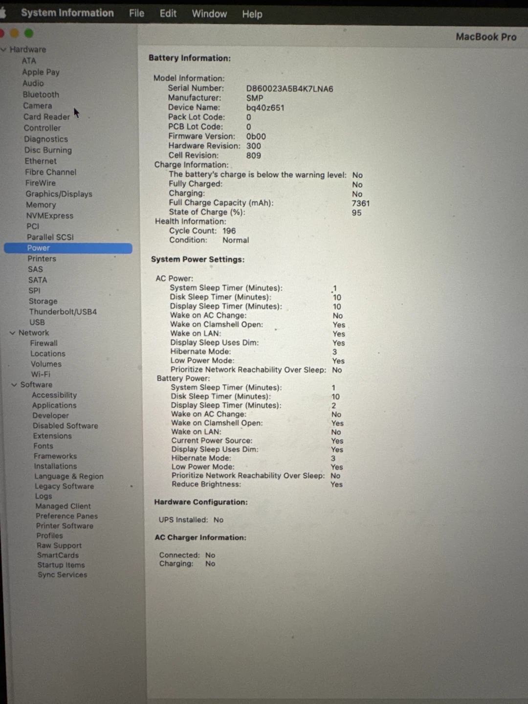 Apple MacBook Pro Laptop