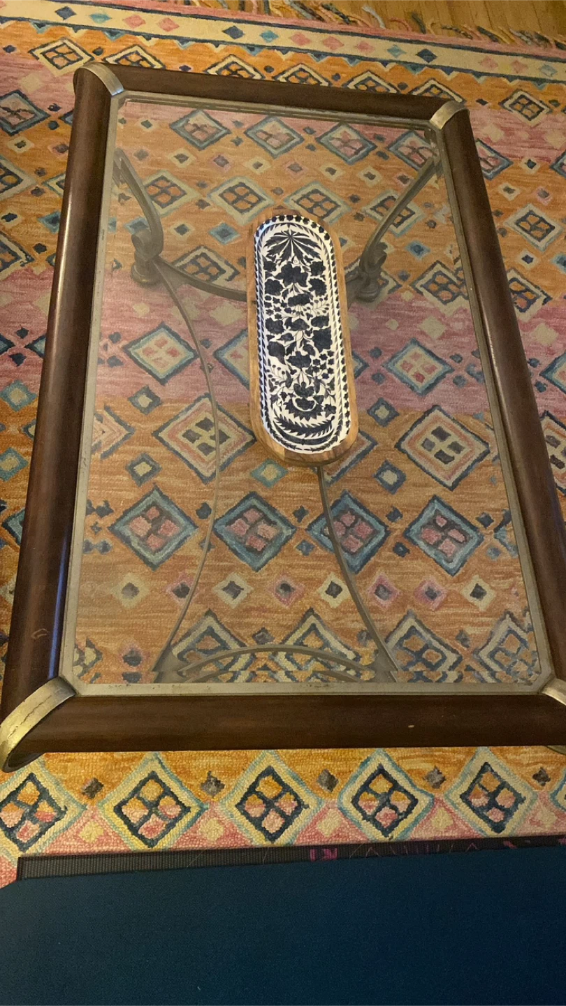 Glass Top Coffee Table