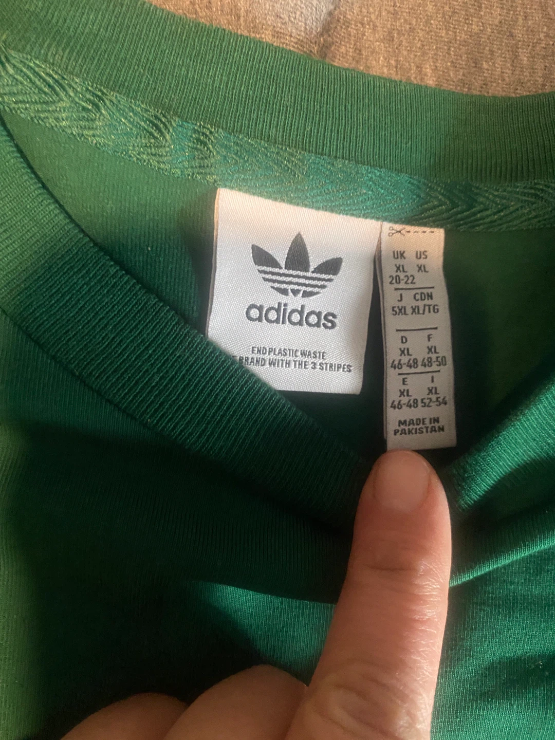 Adidas T-Shirt Green XL - photo 2