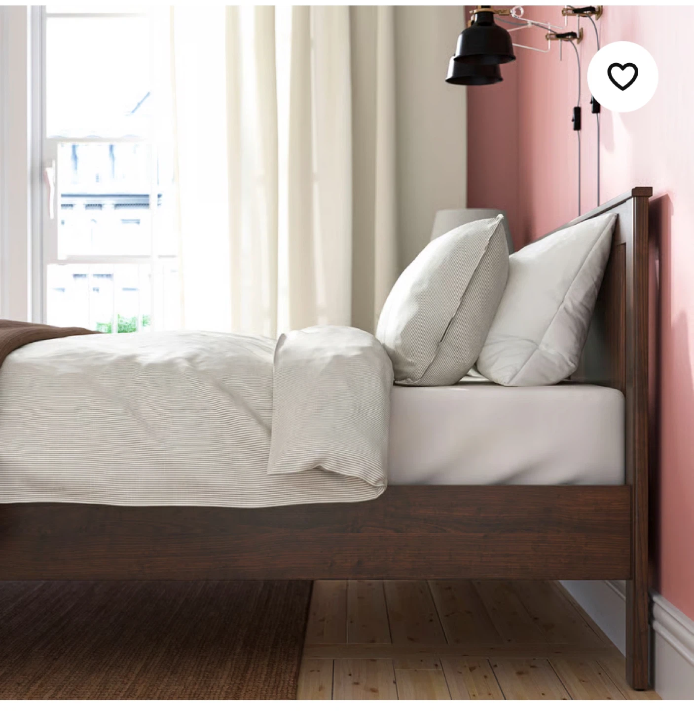 IKEA full size bed with headboard - almost new - photo 4