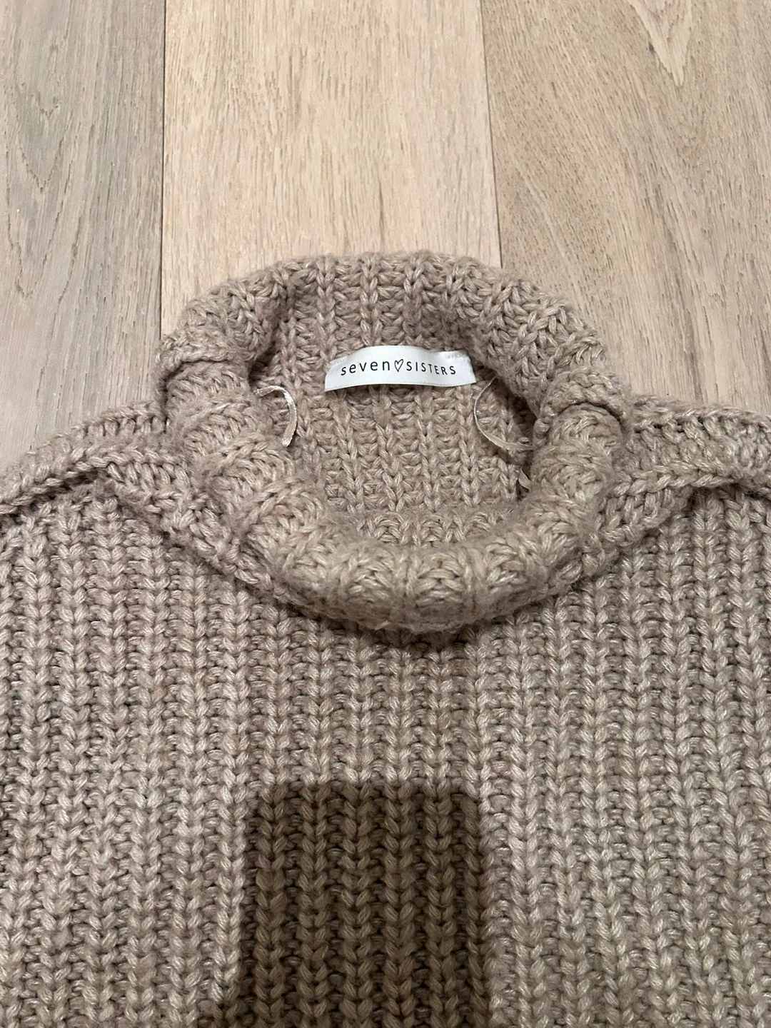 Honey Turtleneck Sweater - Taupe - photo 2