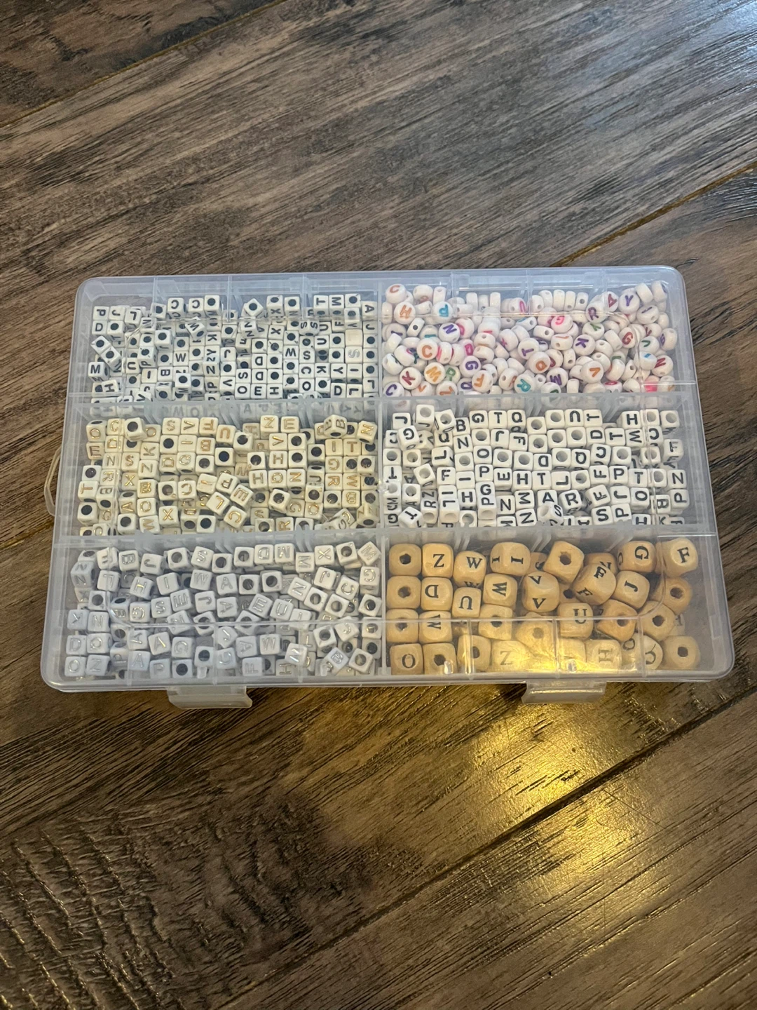 Letter Beads Craft Kit