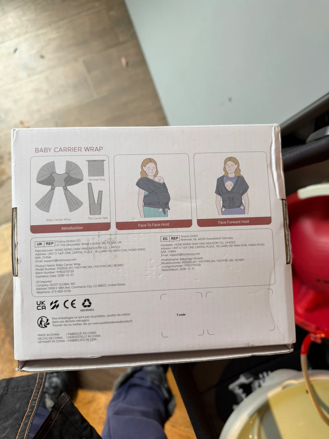 Momcozy Baby Carrier Wrap - photo 2