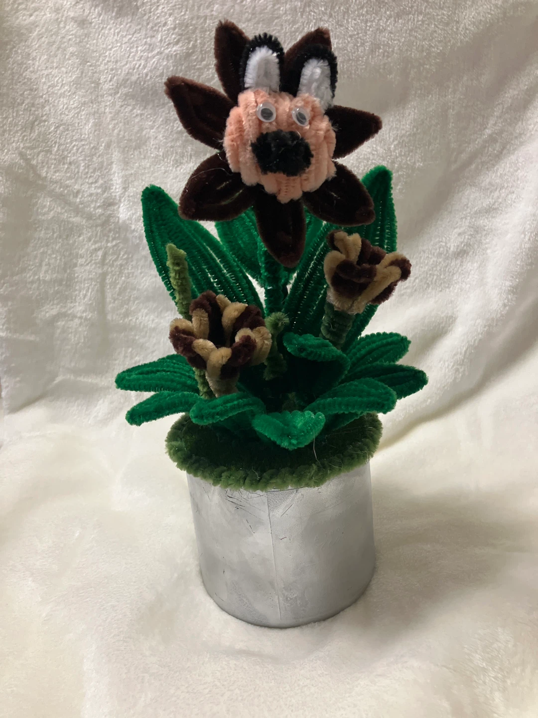 Handmade Pipe Cleaner Flower Arrangement