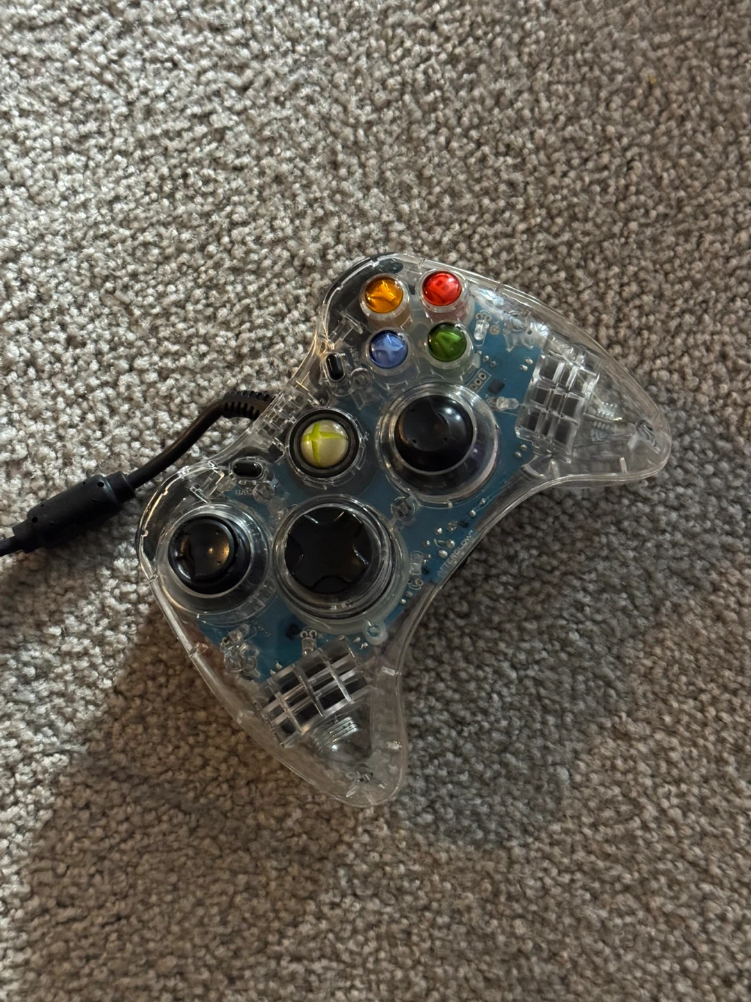 Afterglow Xbox 360 Wired Controller - Clear