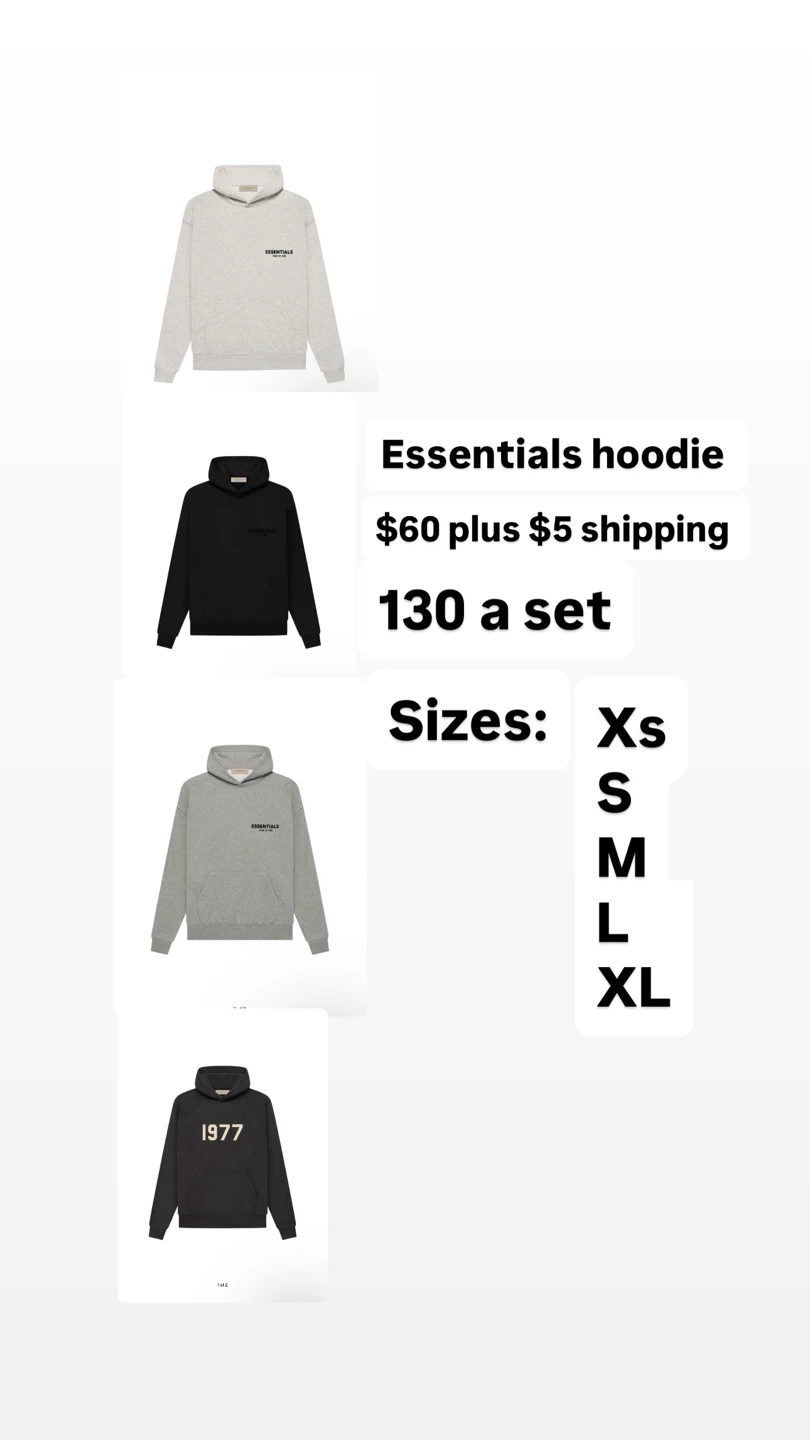 Essentials hoodie