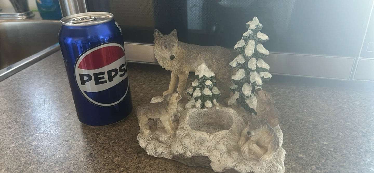 Wolf Family Candle Holder - photo 5
