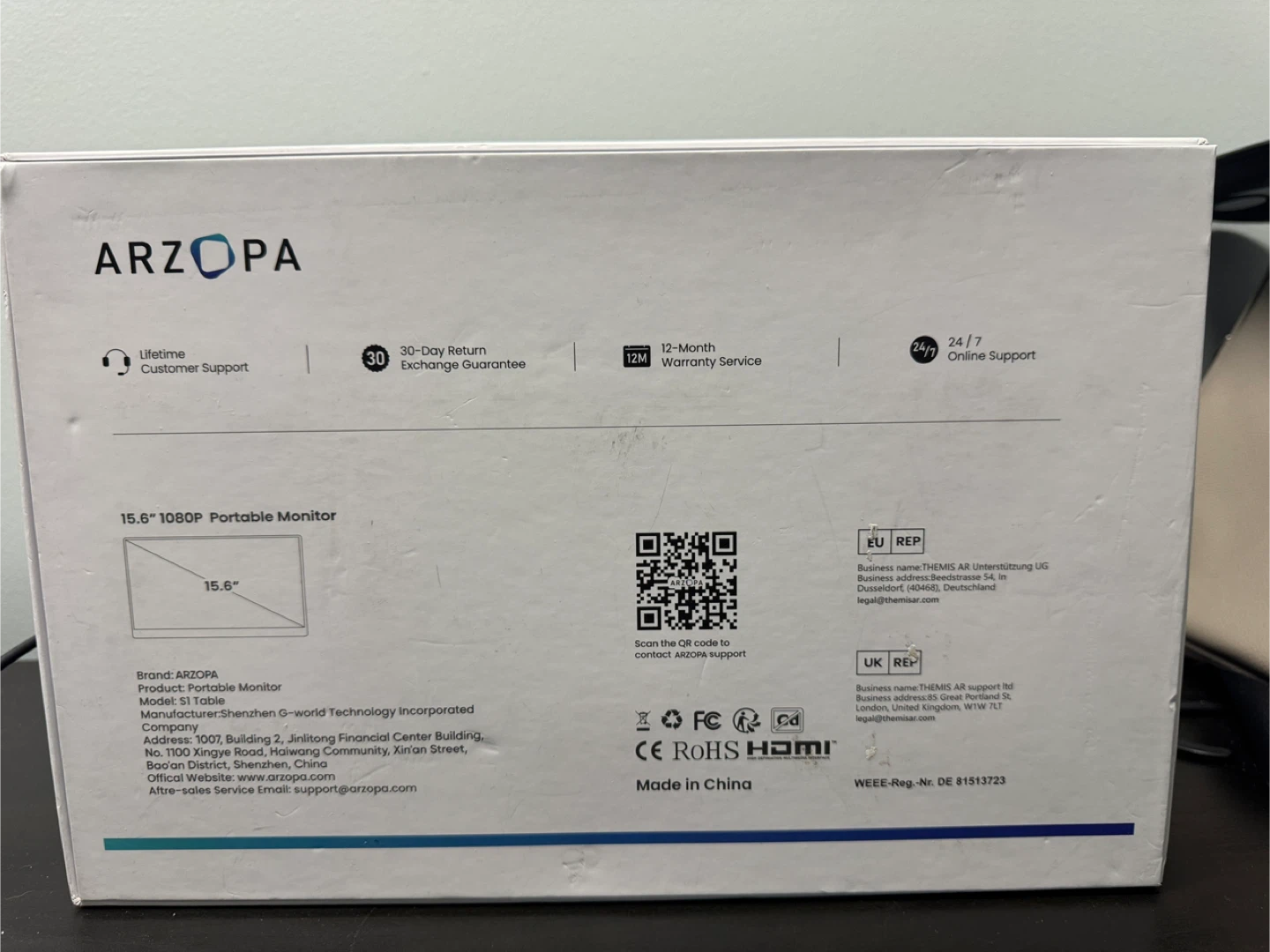 ARZOPA 15.6" 1080P Portable Monitor - photo 5