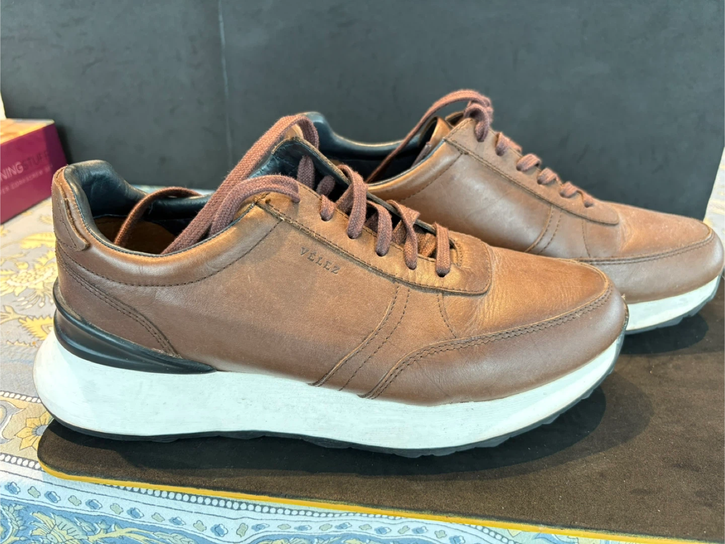 Velez Men's Leather Sneakers