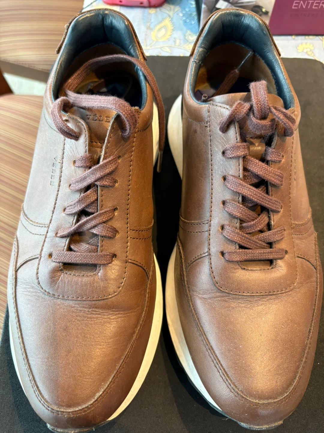 Velez Men's Leather Sneakers - photo 3