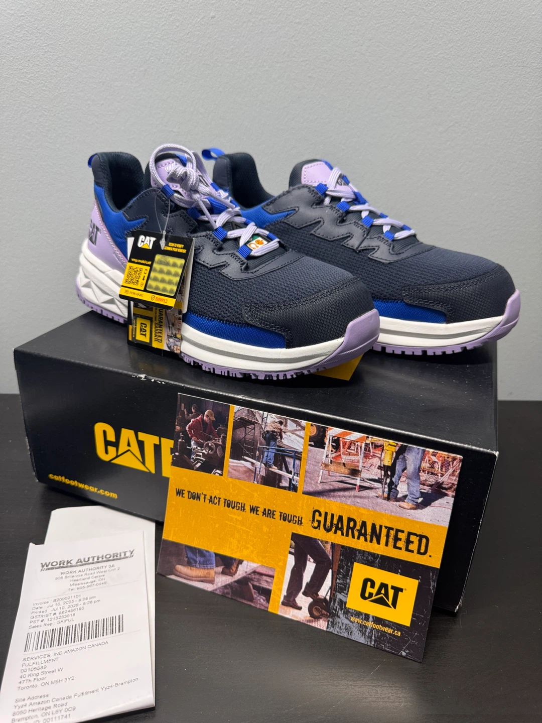CAT Composite Toe Work Shoes - Women's Size 7.5
