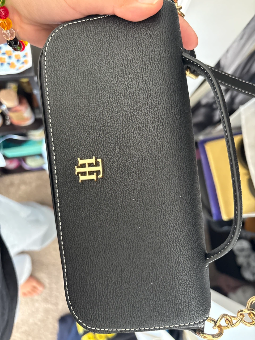 Tommy Hilfiger Black Leather Wallet