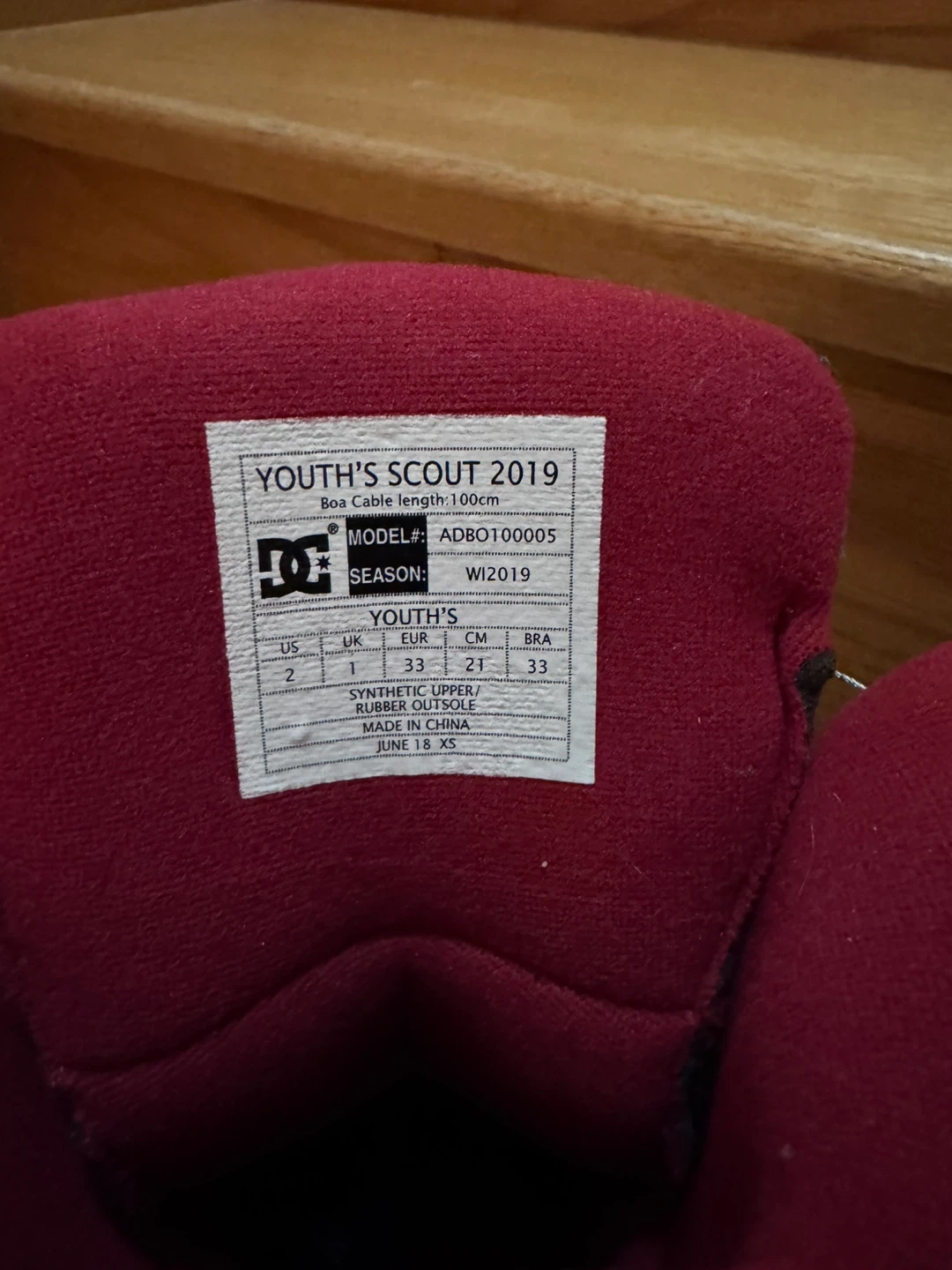 DC Youth size 2 Snowboard Boots - photo 3