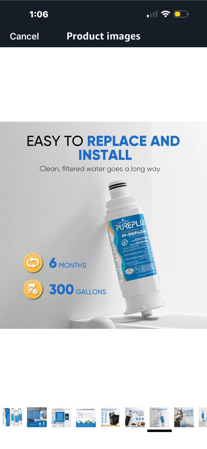 for Samsung Refrigerator Water Filter • DA97-17376B - photo 3