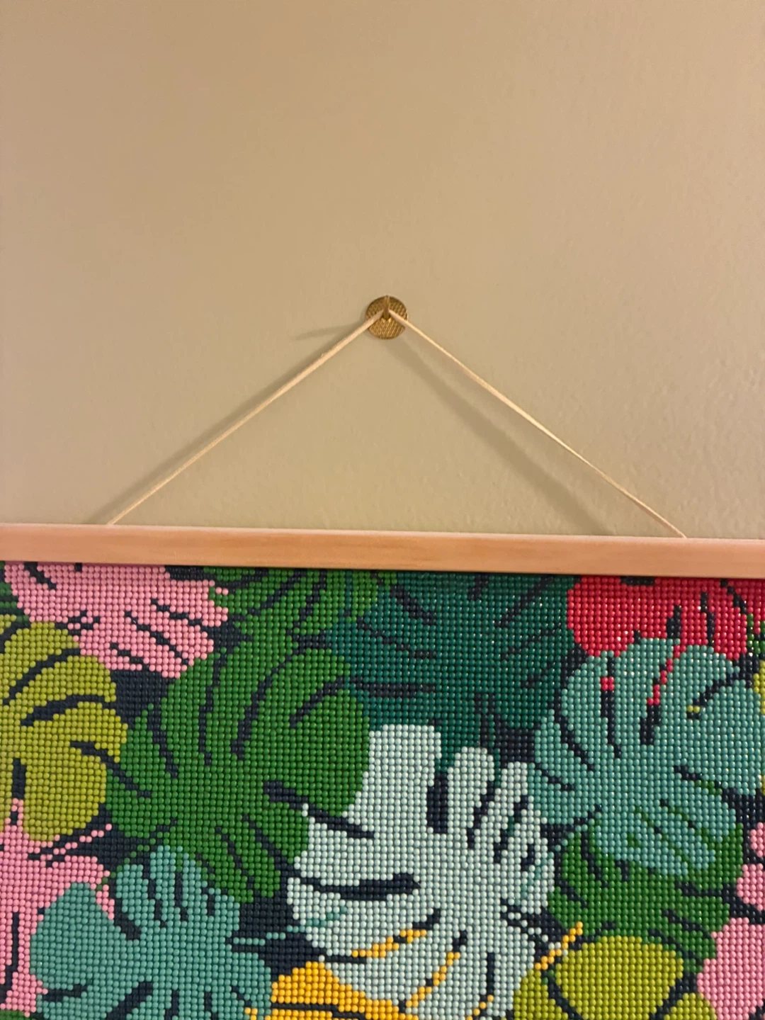 Diamond Art Painting Monstera Leaves Tropical - photo 3